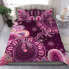Indigenous Australian Aboriginal Bedding Set Dreaming Trails Of Country Spirit