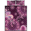 Indigenous Australian Aboriginal Quilt Bed Set Dreaming Trails Of Country Spirit
