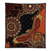 Indigenous Australian Aboriginal Quilt Eagle Pride Spirit Of Country