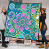 Indigenous Australian Aboriginal Quilt Sacred Journey Tracks Culture Spirit