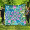 Indigenous Australian Aboriginal Quilt Sacred Journey Tracks Culture Spirit