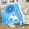 Indigenous Australian Aboriginal Blanket Ocean Dreaming Jellyfish Tracks Pride