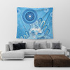 Indigenous Australian Aboriginal Tapestry Ocean Dreaming Jellyfish Tracks Pride