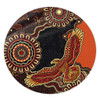 Indigenous Australian Aboriginal Round Rug Eagle Pride Spirit Of Country