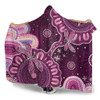 Indigenous Australian Aboriginal Hooded Blanket Dreaming Trails Of Country Spirit
