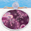 Indigenous Australian Aboriginal Beach Blanket Dreaming Trails Of Country Spirit