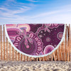 Indigenous Australian Aboriginal Beach Blanket Dreaming Trails Of Country Spirit