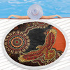 Indigenous Australian Aboriginal Beach Blanket Eagle Pride Spirit Of Country