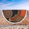 Indigenous Australian Aboriginal Beach Blanket Eagle Pride Spirit Of Country