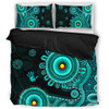 Indigenous Australian Aboriginal Bedding Set Memory Circle Of Country Spirit