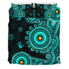 Indigenous Australian Aboriginal Bedding Set Memory Circle Of Country Spirit