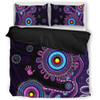 Indigenous Australian Aboriginal Bedding Set Memory Circle Of Country Spirit