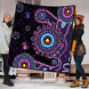 Indigenous Australian Aboriginal Quilt Memory Circle Of Country Spirit