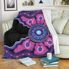 Indigenous Australian Aboriginal Blanket Sacred Ancestral Spirit Journey Paths