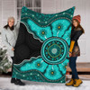 Indigenous Australian Aboriginal Blanket Sacred Ancestral Spirit Journey Paths