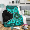 Indigenous Australian Aboriginal Blanket Sacred Ancestral Spirit Journey Paths