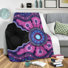 Indigenous Australian Aboriginal Blanket Sacred Ancestral Spirit Journey Paths