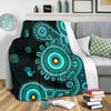 Indigenous Australian Aboriginal Blanket Memory Circle Of Country Spirit