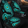 Indigenous Australian Aboriginal Car Seat Cover Memory Circle Of Country Spirit