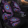 Indigenous Australian Aboriginal Car Seat Cover Memory Circle Of Country Spirit