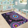 Indigenous Australian Aboriginal Area Rug Memory Circle Of Country Spirit