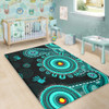 Indigenous Australian Aboriginal Area Rug Memory Circle Of Country Spirit