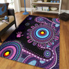 Indigenous Australian Aboriginal Area Rug Memory Circle Of Country Spirit
