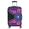 Indigenous Australian Aboriginal Luggage Cover Sacred Ancestral Spirit Journey Paths