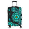 Indigenous Australian Aboriginal Luggage Cover Memory Circle Of Country Spirit