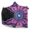 Indigenous Australian Aboriginal Hooded Blanket Sacred Ancestral Spirit Journey Paths