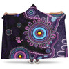 Indigenous Australian Aboriginal Hooded Blanket Memory Circle Of Country Spirit