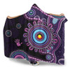 Indigenous Australian Aboriginal Hooded Blanket Memory Circle Of Country Spirit
