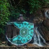 Indigenous Australian Aboriginal Beach Blanket Sacred Ancestral Spirit Journey Paths
