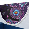 Indigenous Australian Aboriginal Beach Blanket Memory Circle Of Country Spirit