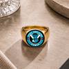 Port Adelaide Rings Heritage Crest Loyal Spirit