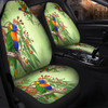 Indigenous Australian Aboriginal Car Seat Cover Rainbow Lorikeets Colorful Nature Spirit