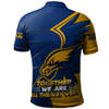 West Coast Eagles Polo Shirt All The Way West 40th Anniversary Pride