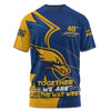 West Coast Eagles T-Shirt All The Way West 40th Anniversary Pride