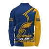 West Coast Eagles Long Sleeve Polo Shirt All The Way West 40th Anniversary Pride