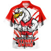 Sydney Swans Hawaiian Shirt Our Club Our Community