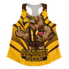 Hawthorn Women Racerback Singlet Our Club Our Community