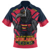 Adelaide Crows Zip Polo Shirt Our Club Our Community