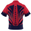 Melbourne Zip Polo Shirt Our Club Our Community