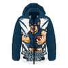 Carlton Hooded Padded Jacket Our Club Our Community