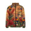 Australia Padded Jacket Rainbow Lorikeet Sunset Paradise