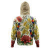 Australia Hoodie Rainbow Lorikeet Watercolor Garden