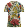 Australia T-Shirt Rainbow Lorikeet Watercolor Garden