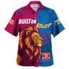Brisbane Lions Hawaiian Shirt 30 Years Celebrating Spirit Forged Through Belief