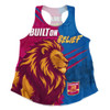 Brisbane Lions Women Racerback Singlet 30 Years Celebrating Spirit Forged Through Belief