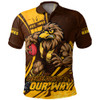 Hawthorn Polo Shirt Unstoppable Fighting Premiership Force